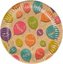 Talerze papierowe Kraft Balloons (12szt)