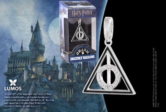 Harry Potter přívěsek Lumos - Deathly Hallows (Relikvie smrti)