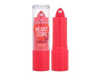 Essence Heart Core Balzám na rty Fruity Lip Balm 3 g 02 Sweet Strawberry pro ženy