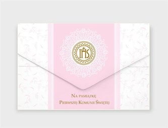 Kartka-koperta Komunia