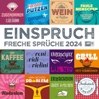 Einspruch Kalender 2024 - 30x30