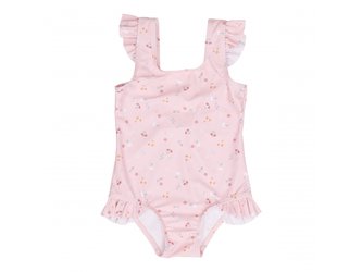 Plavky s volánky Květiny 86/92