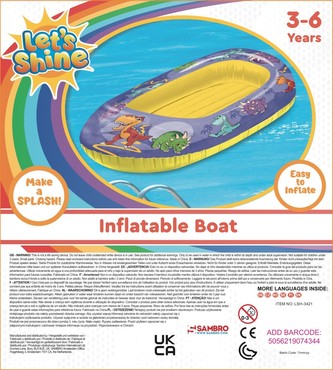 Nafukovací člun Dinosaurus