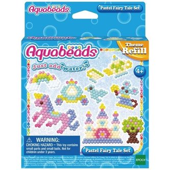 Aquabeads Pastelowe bajkowe zestaw uzupełniający