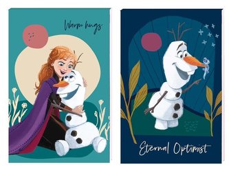 Notes A7/30K z poddrukiem Frozen (16szt)