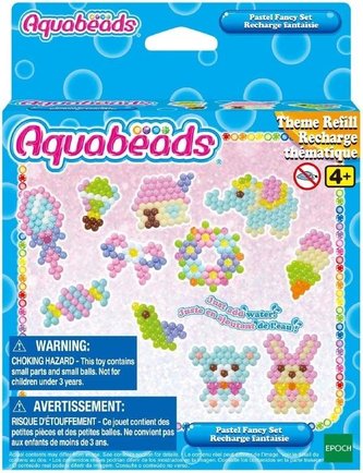 Aquabeads Pastelowe koraliki zestaw uzupełniający
