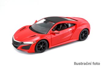 Maisto - 2017 Acura NSX, červená, 1:24