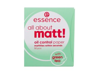 Essence All About Matt! Čisticí ubrousky Oil Control Paper 50 ks pro ženy