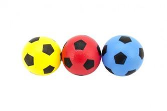 Míček fotbal guma 12cm 1 ks