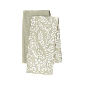 Sada kuchyňských utěrek | SANGANE | pistácie | 2 kusy 50x70 cm | AW22 838052