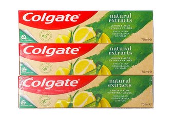 Colgate zubní pasta Naturals Lemon TRIO 75 ml