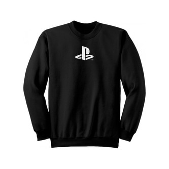 Mikina PlayStation Symbol White Black Unisex XL