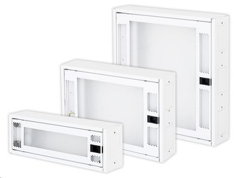 TRITON Hybridní rozvaděč 166x500x110 mm RAL9003 hl. lesklá