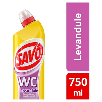 Savo WC čistič s vůní levandule 750 ml