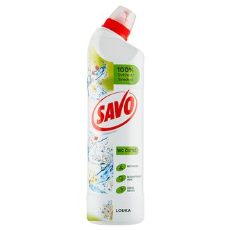 Savo WC čistič s vůní louky 750 ml