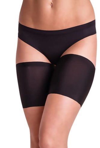 Bellinda Comfort Stripes bandeletky proti odírání stehen vel. S/M černé 1 ks