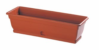 TRUHLÍK S PODMISKOU, 60X20X17CM, PLAST
