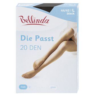 Bellinda punčochové kalhoty DIE PASST 20 DEN, velikost L černé 1 ks