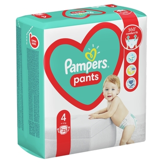 Pampers Pants plenkové kalhotky velikost 4 (9 -15 kg) 25 ks