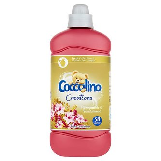 Coccolino Creations aviváž Honeysuckle & Sandalwood, 58 praní 1,45 l