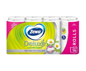 Zewa Deluxe Camomile Comfort toaletní papír parfemovaný 3vrstvý 16 ks