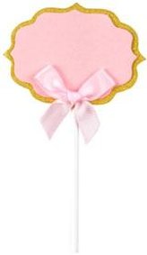 Pickery Baby shower różowe 6szt