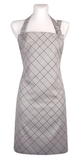 Kuchyňská bavlněná zástěra  TASTE šedá 60x75 cm Essex, 100% bavlna