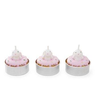 Velikonoční sada svíček | LAPIN | koláčky se zajíčkem | 3 ks | ES23 845876