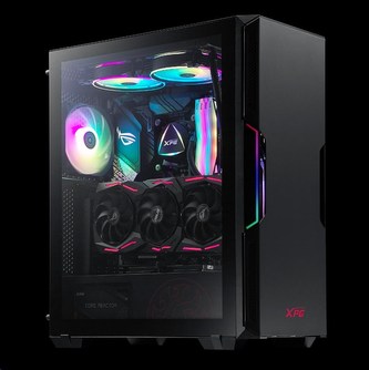 ADATA XPG case STARKER Mid-Tower skříň, bez zdroje, black