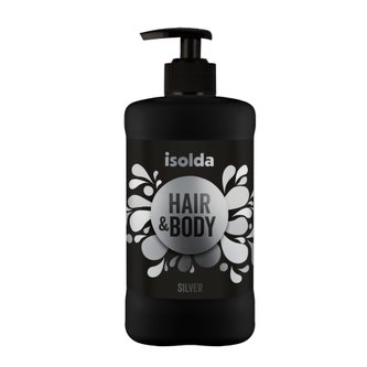 ISOLDA Silver tělový a vlasový šampon 400 ml