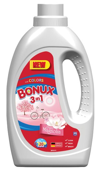 Bonux Color prací gel s vůní Magnólie, 20 praní 1,1 l