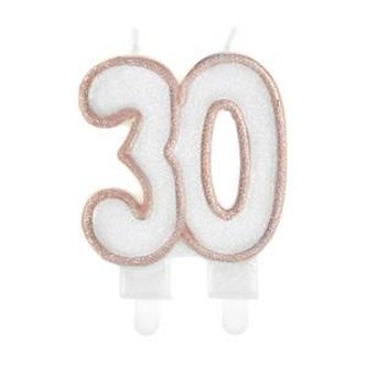 Świeczka jubileuszowa 30