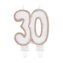 Świeczka jubileuszowa 30