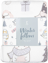 Deka z mikrovlákna WINTER FELLOWS bílá 150x200 cm Essex