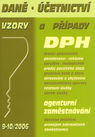 Daně, účetnictví 9-10/2006