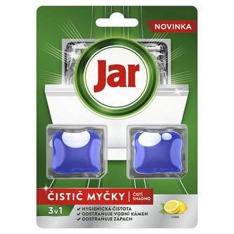 Jar čistící tablety do myčky 3v1 2 ks