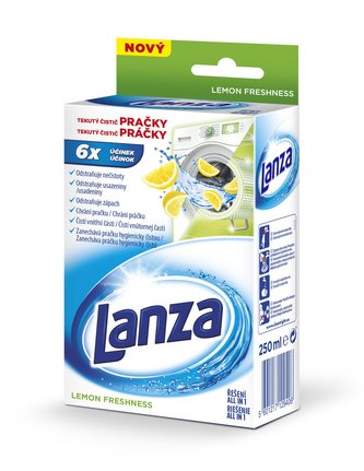 Lanza čistič pračky citron 250 ml