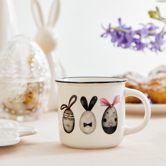 Velikonoční hrnek | MIRMA | vajíčka s oušky | 0,4 l | ES23 846941