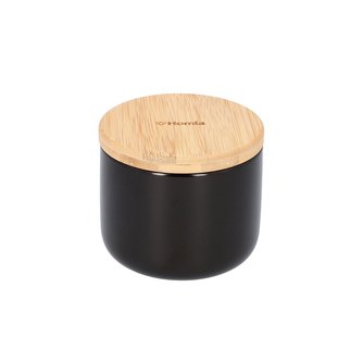 DOWAN | keramická dóza s bambusovým víkem | 10x9 cm | ALL 991312
