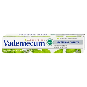 Vademecum zubní pasta Natural White 75 ml