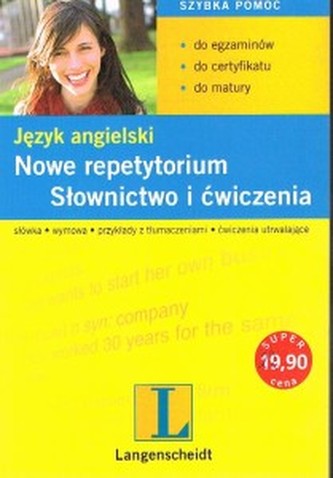Nowe repetytorium. Słownictwo i ćwiczenia. Język angielski