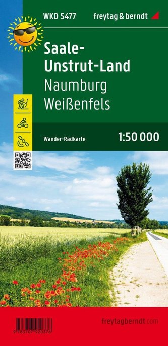 Saale-Unstrut-Land 1:50 000 / turistická a cykloturistická mapa