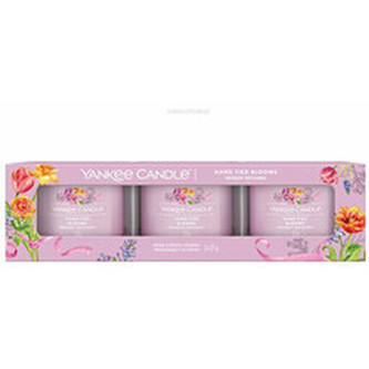 Yankee Candle Sada votivních svíček ve skle Hand Tied Blooms 3 x 37 g unisex
