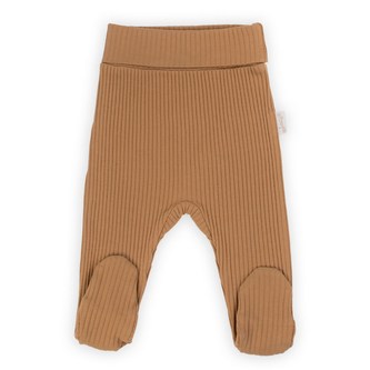 Kojenecké bavlněné polodupačky Nicol Miki hnědá - velikost 74 (6-9m)