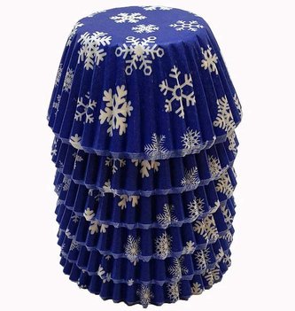 Mini košičky sněhové vločky 150ks - Scrumptious