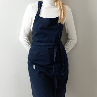 Kuchyňská zástěra | FEMELO | modrá | 60x80 cm | ALL 838144