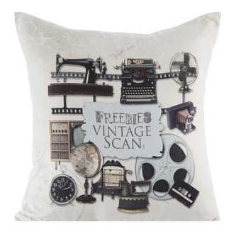 Polštář VINTAGE SCAN MyBestHome 45x45cm