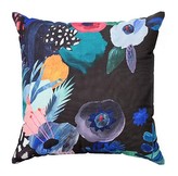 Polštář VIOLETTA černá/modrá 45x45 cm MyBestHome