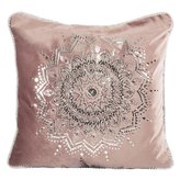 Polštář MANDALA růžová 45x45 cm Mybesthome