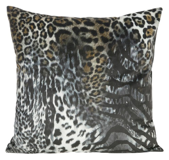 Polštář WILD 07 hnědá 45x45 cm Mybesthome